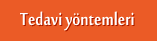 Tedavi Yöntemleri
